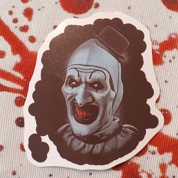 Art The Clown Terrifier Stickers - Picture 5 of 9